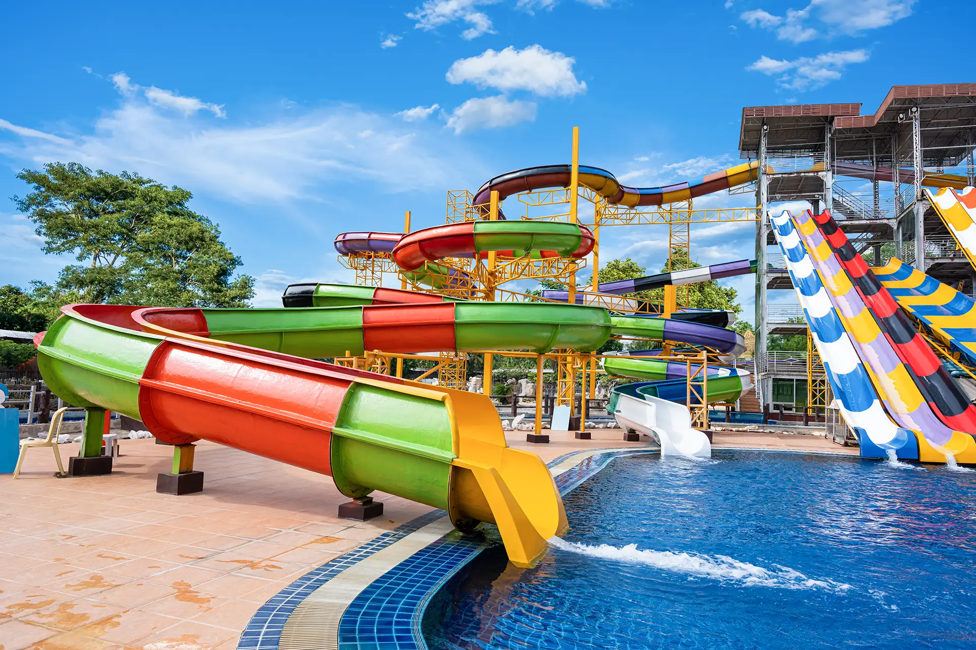 Open Gym Equipment Manufacturer Water Slide Manufacturer